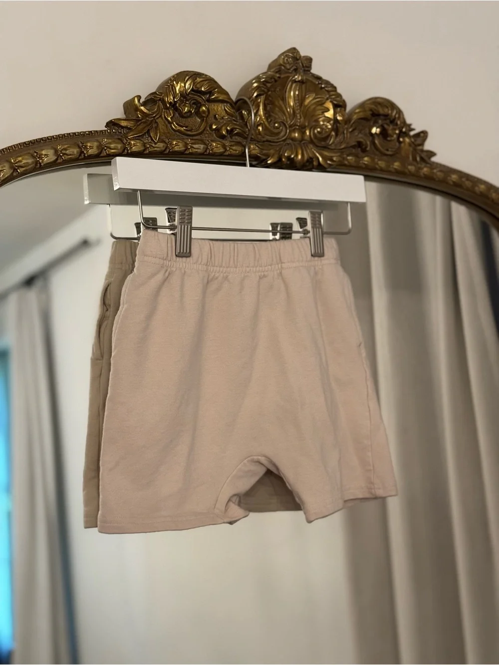 Tones Toddler Boys Lounge Short - Cream